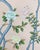 30"*30", Hand-Painted Chinoiserie Pink Silk-Paper, Chinoiserie Wall Artwork For Sale - Image 6 of 7