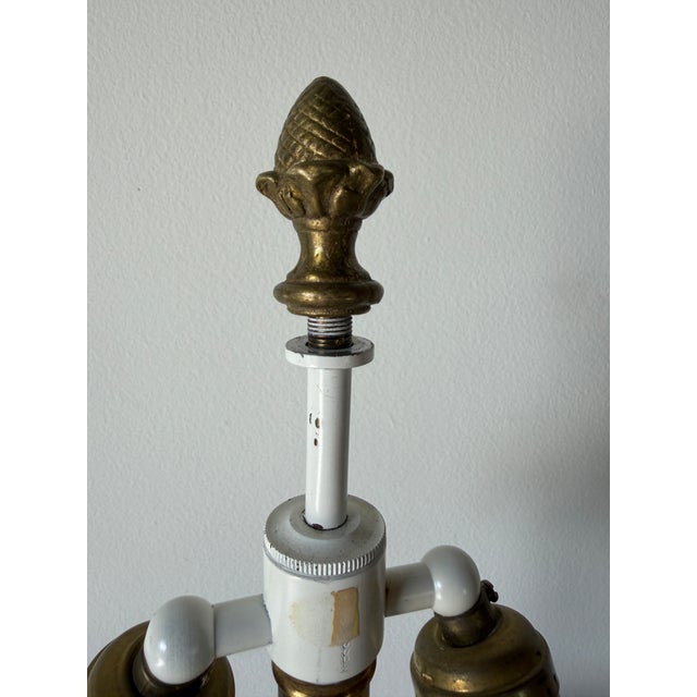 Ivory 1960s Mid-Century Modern Nessen Calacatta Italian Marble Cylindrical Table Lamp For Sale - Image 8 of 12