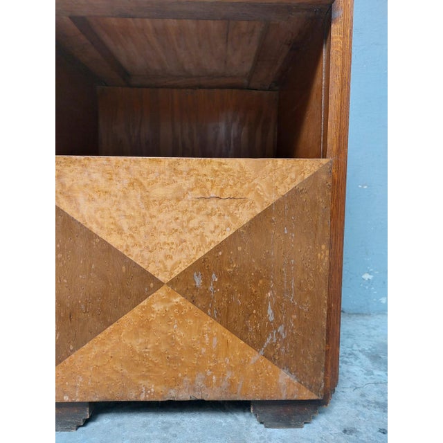 Art Deco Nightstand in Marble, 1950s For Sale - Image 4 of 18