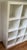 Contemporary Vintage Cubby Hole Wood Bookcase For Sale - Image 3 of 9