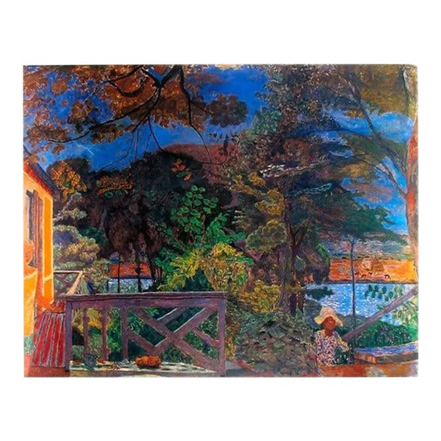 1995 Pierre Bonnard 'La Terasse' Impressionism Multicolor,Blue,Green,Orange,Red Germany Offset Lithograph For Sale