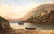 Coastal 19th Century French Coastal Cove Landscape Painting Signed C. Mathieu For Sale - Image 3 of 10