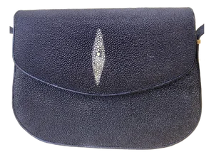 Oceanic Stingray Leather Handbag