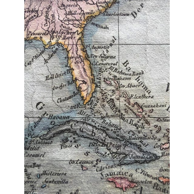 Large Antique Map of North & South America by Weiland, 1826 For Sale - Image 17 of 18