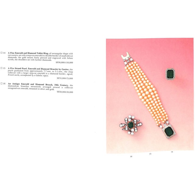 The Magnificent Jewels of the Late Countess Mona Bismarck 1986 Sotheby's Geneva For Sale In New York - Image 6 of 13