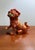 Red Herend Red Dynasty Foo Dog Guardian Lion Red Ground Hand Painted Porcelain For Sale - Image 8 of 15