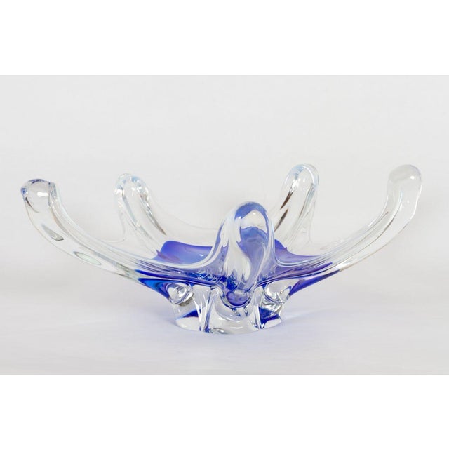 Mid-Century Modern Scandinavian Modern Glass Bowl, 1950s For Sale - Image 3 of 18