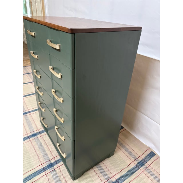 1960s Multi Drawer Chest For Sale - Image 4 of 11