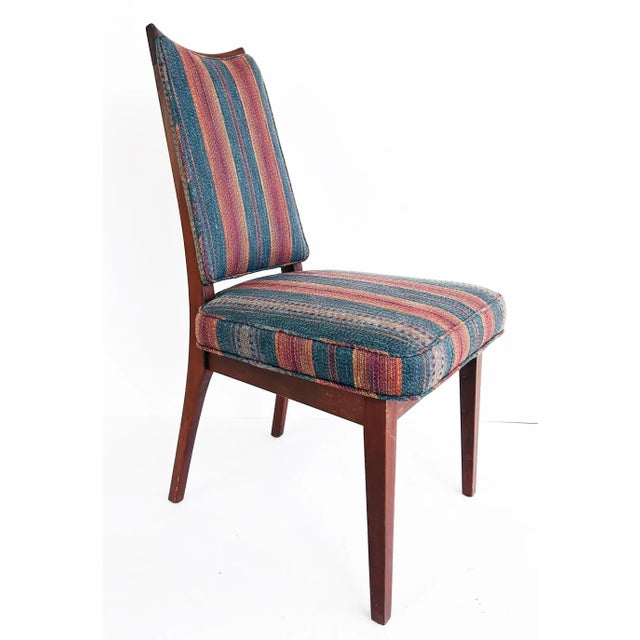 1960s 1960s John Keal Brown Saltman Dining Chairs, Set of Four For Sale - Image 5 of 16