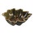 Late 20th Century Glazed Ceramic Olive Green Leaf Shaped Roscher Serving Bowl For Sale - Image 6 of 6