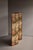Wood Vintage Scandinavian Chinoiserie Wood and Printed Fabric Room Divider For Sale - Image 7 of 18