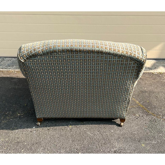 English George Smith Style Standard Arm Chair For Sale - Image 3 of 6