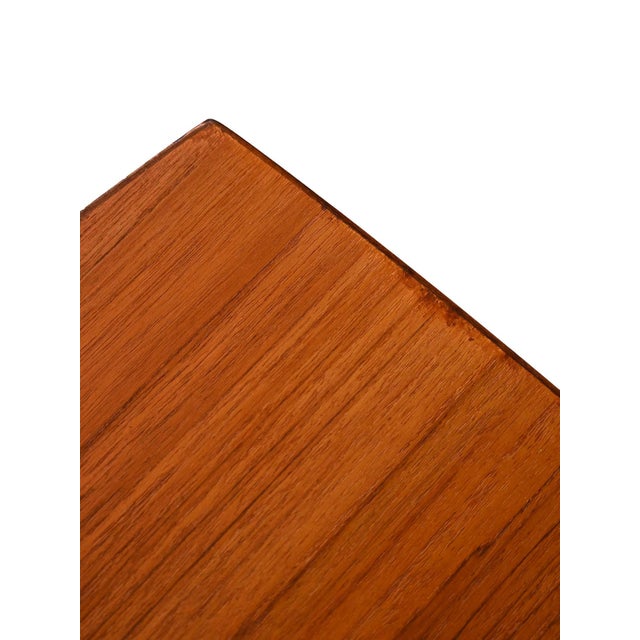 Swedish Teak Coffee Table with Woven Top from Alberts Tibro, 1960s For Sale - Image 6 of 10