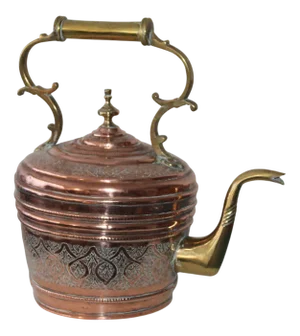 Large Copper Kettle Teapot