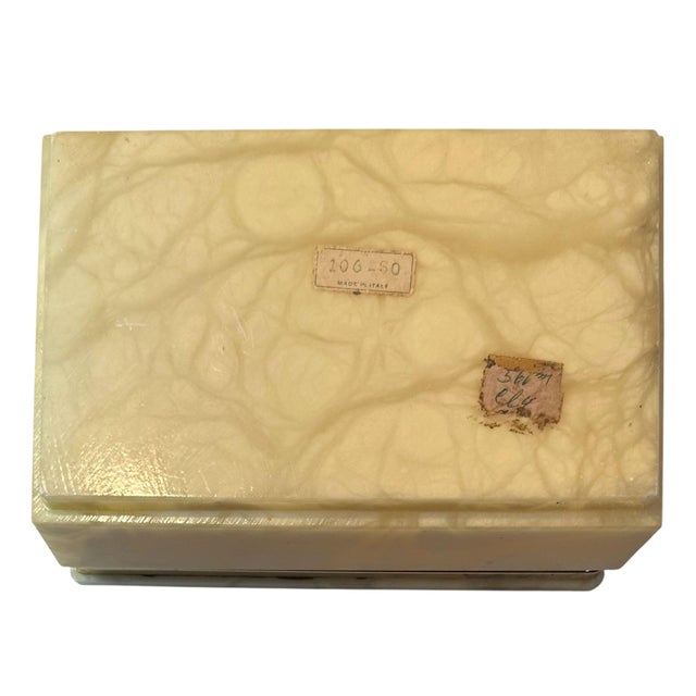 1970s Italian Alabaster Box For Sale - Image 10 of 10