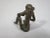 Burnt Umber Vintage African Bronze Monkey Figurines- a Pair For Sale - Image 8 of 12