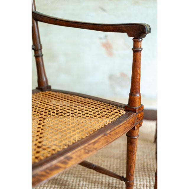Wooden Chairs with Vienna Straw, 1890s, Set of 2 For Sale - Image 9 of 16