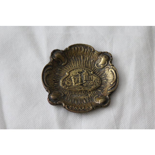 Metal Gold Ashtray from Luxembourg, 1970s For Sale - Image 7 of 8