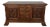 Vintage Spanish Renaissance Style Low Sideboard in Oak with Carved Panel, 1920 For Sale
