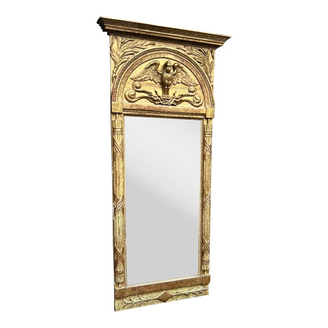 Early 19th Century Large Gustavian Mirror For Sale