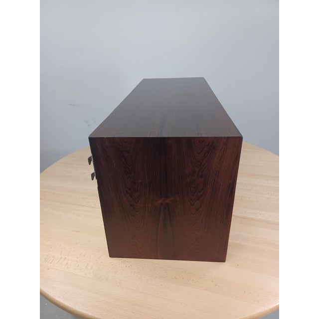 Fully Restored Rosewood Cabinet Wall Unit by Kai Kristiansen for FM, 1960s For Sale - Image 9 of 16
