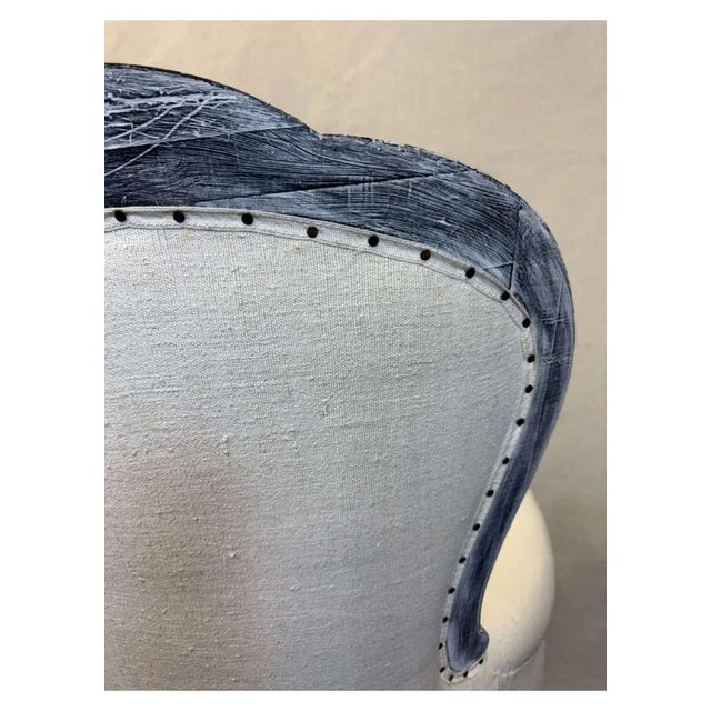 Textile Vintage Armchair, 1980 For Sale - Image 7 of 14