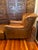 1980s Vintage Henredon Leather Club Chair & Ottoman – Ralph Lauren Upper East Side Townhouse Style For Sale - Image 5 of 11