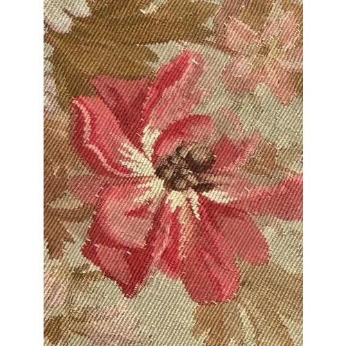 Tapestry Sofa Cover from Aubusson, 19th Century For Sale - Image 15 of 18