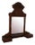 Louis Philippe Standing Mirror in Walnut For Sale