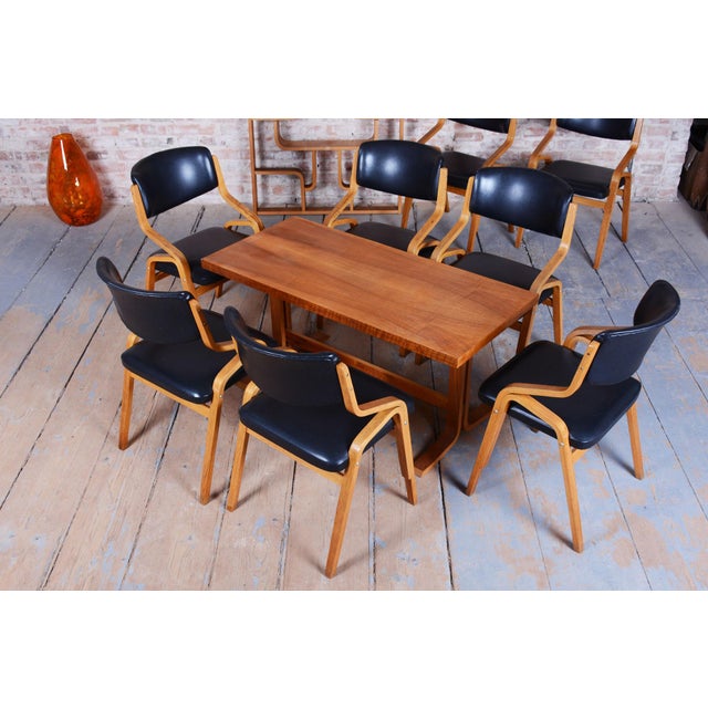 Mid-Century Chairs in Maple by Ludvik Volak, 1960s, Set of 8 For Sale - Image 12 of 18