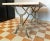 Golden Cast Iron Bistro Table For Sale - Image 9 of 9