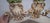 Mid-Century Modern Homco Floral Urn Wall Sconces, Candle Holders Pair For Sale - Image 3 of 5