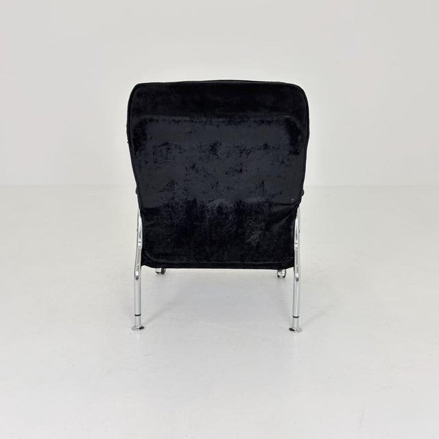 Black Mid-Century Bore Armchair by Noboru Nakamura for Ikea, Sweden, 1970s For Sale - Image 8 of 13