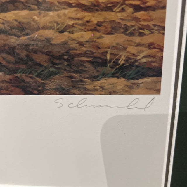 1970 Original Print Signed Numbered Framed by American Artist Bradley Schmeht Titled Captain Clooney’s Charge For Sale - Image 11 of 12