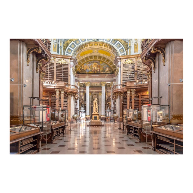 Vienna National Library Iii, Austria 40x60 For Sale