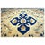 21st Century Persian Heriz Wool 12x15 Tan & Navy Handmade Area Rug #9902016 For Sale In Houston - Image 6 of 10