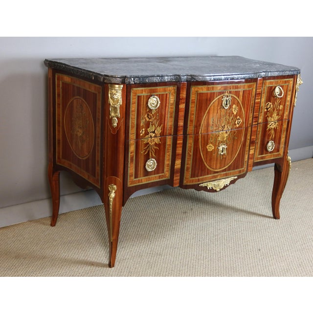 Transitional Commode by Martin Ohneberg, 18th Century For Sale - Image 9 of 12