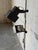 1950s Mid-Century Modern Metal Floor Lamp With Dual Square Shades For Sale - Image 9 of 10