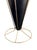Vintage MCM Brass Umbrella Stand – Atomic Cone Display, Mid Century Entryway Home For Sale - Image 9 of 11