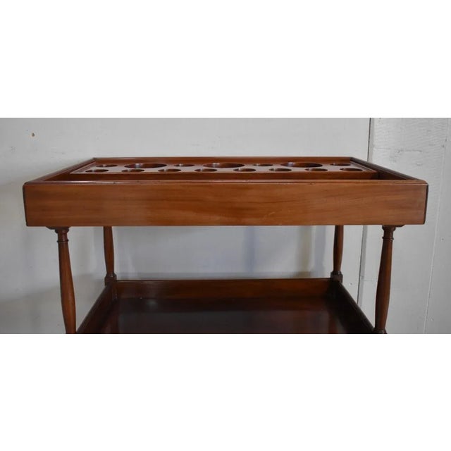 Brown Small Louis XVI Style Mahogany Powder Table For Sale - Image 8 of 18