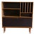 Mid Century Danish Modern Oak Secretary Bookcase by Domino Møbler – Vintage Scandinavian Storage Cabinet 1960s For Sale
