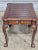 Henkel Harris Pair Henkel Harris Chippendale Style Mahogany Claw & Ball Side Tables End Table For Sale - Image 4 of 14