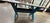 19thc Scrub Top Blue Painted Trestle Table For Sale - Image 4 of 9