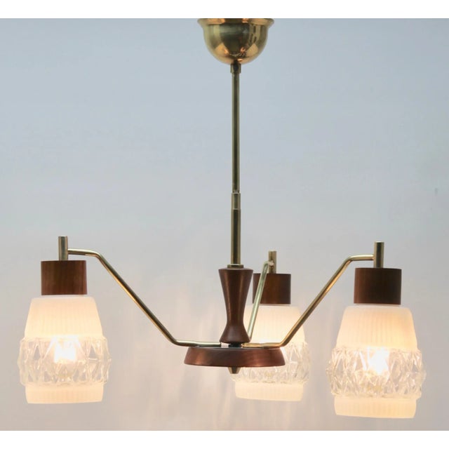 Vintage Italian Chandelier, 1960s For Sale - Image 3 of 12