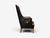 Svend Åge Madsen, Highback Chair, Leather, Nut Wood, Denmark, 1947 For Sale - Image 10 of 12