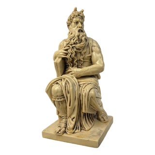Statue of Moses after Michelangelo, 1960s For Sale
