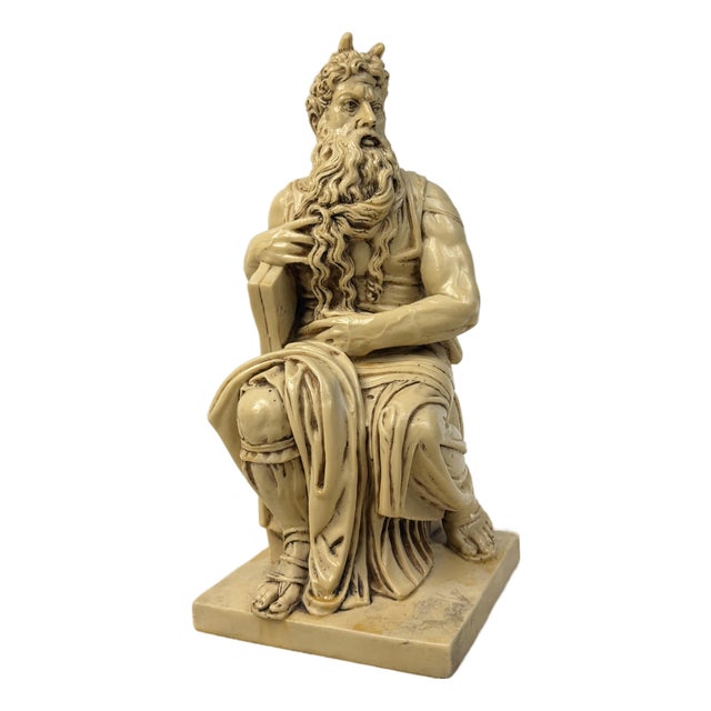Statue of Moses after Michelangelo, 1960s For Sale