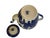 Antique Allertons LTD Blue Willow Teapot With Lid - Made in Staffordshire England C. 1929-1942 For Sale - Image 4 of 5
