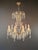 Antique French Crystal Chandelier Directoire Style Louis XVI Influence - Restored For Sale - Image 6 of 12