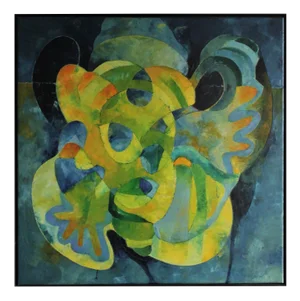Milo Magnani, Sea-Eagle, 2002, Oil on Canvas, Framed